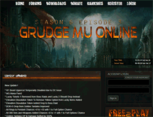 Tablet Screenshot of grudgemu.com